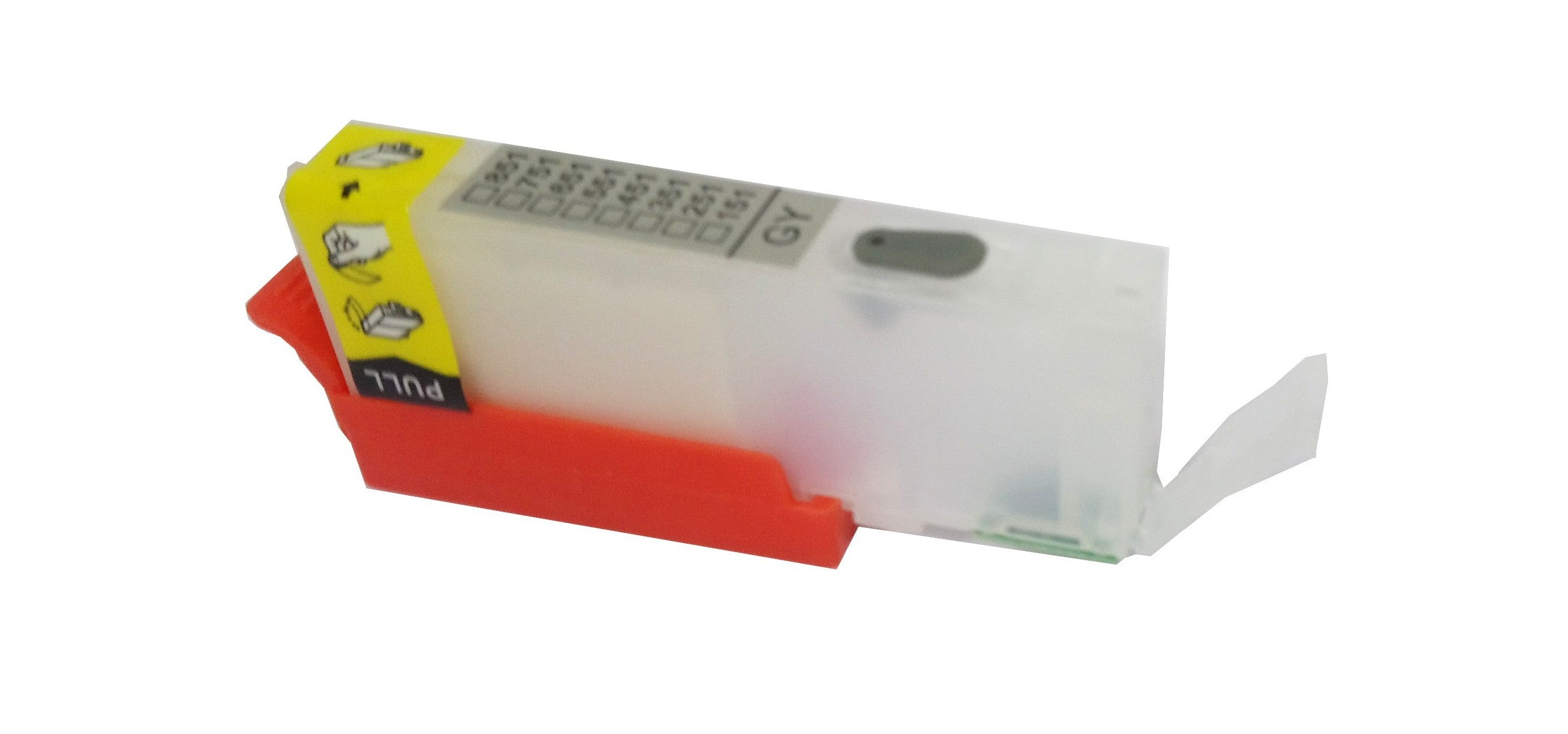 CLI 551 Cartouche rechargeable grise avec puce ARC
