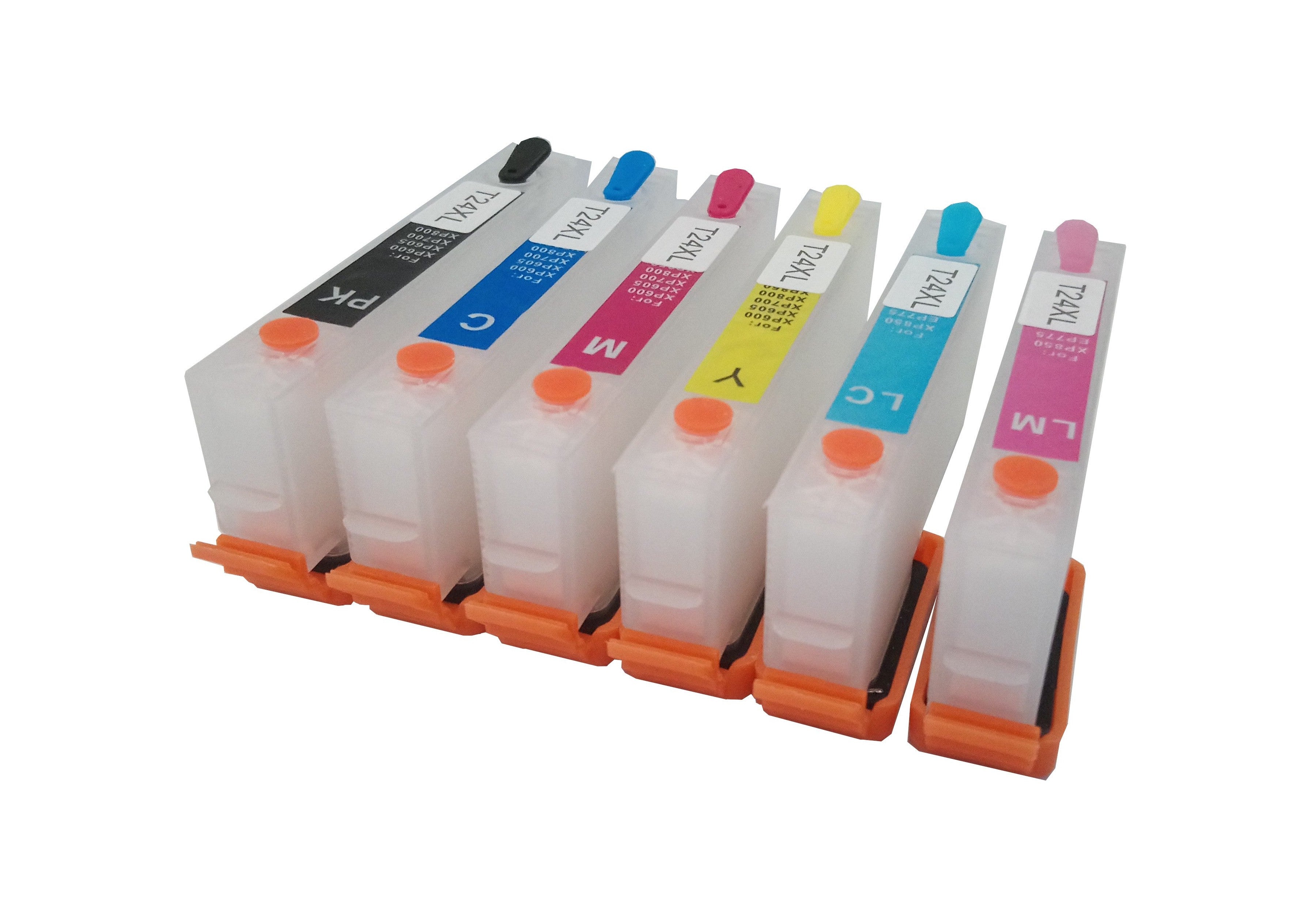 Cartouches Rechargeables Epson T24XL Elephant avec puces ARC