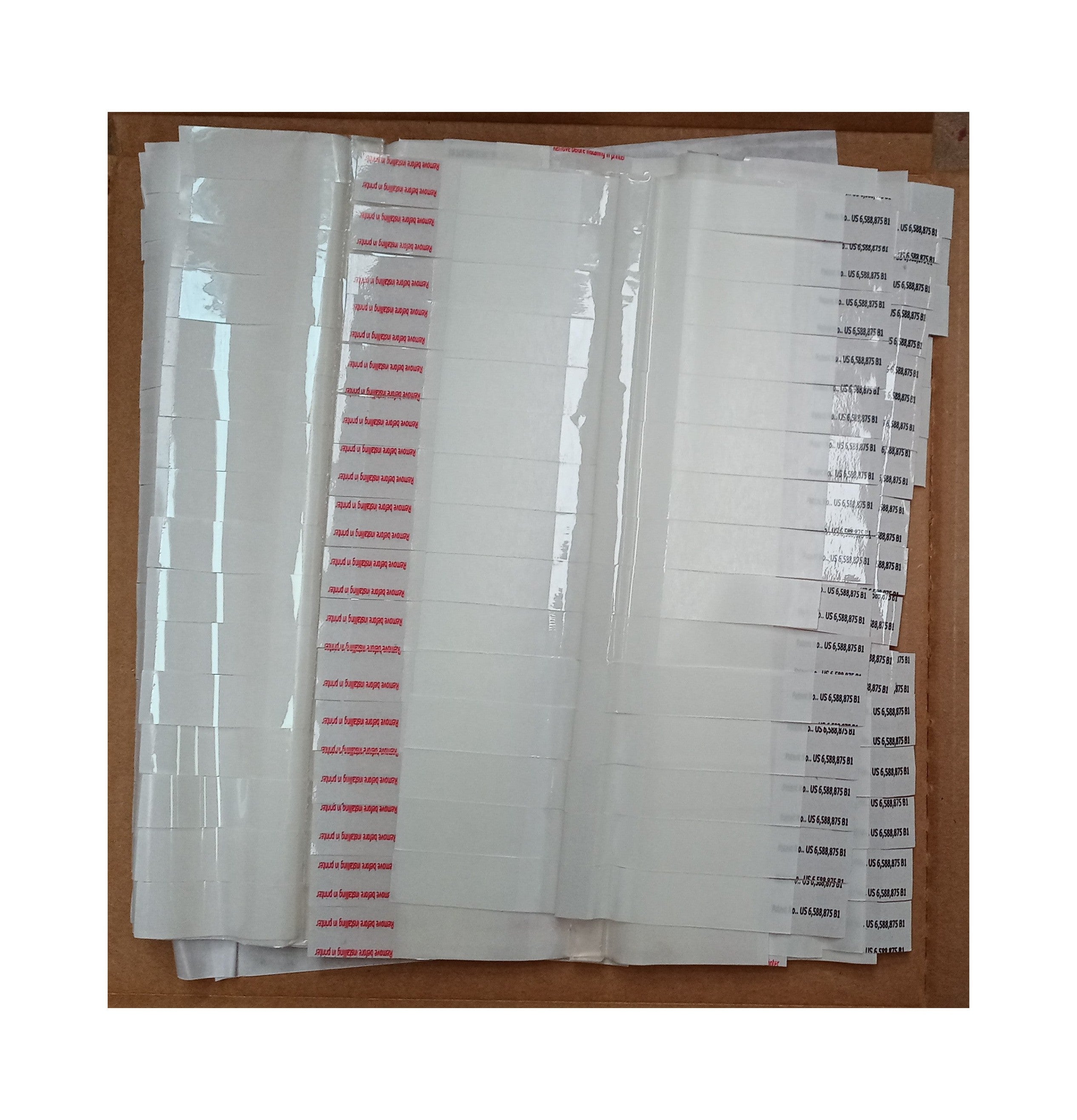 Ruban adhésif universel avec rembourrage silicone Lot de 200